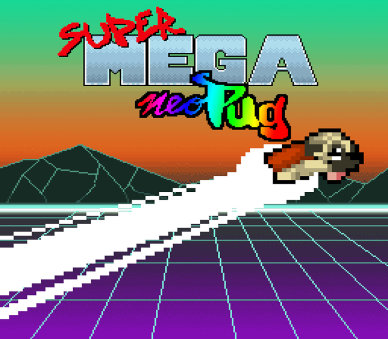 Super Mega Neo Pug PC Steam CD Key cover art