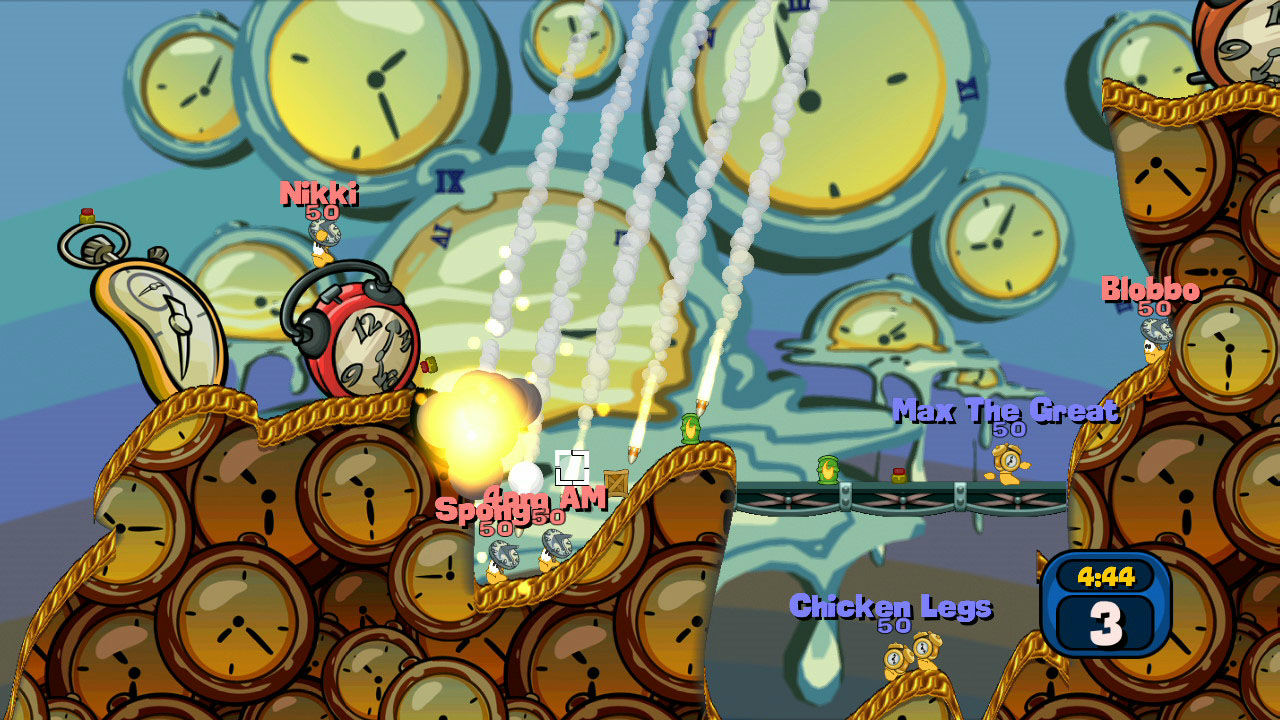 Screenshot 6 di Worms Reloaded - Time Attack Pack DLC EU PC Steam CD Key