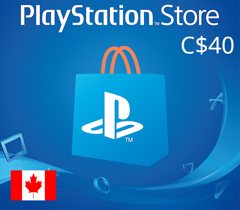 PlayStation Network CAD 40 Gift Card CA cover art