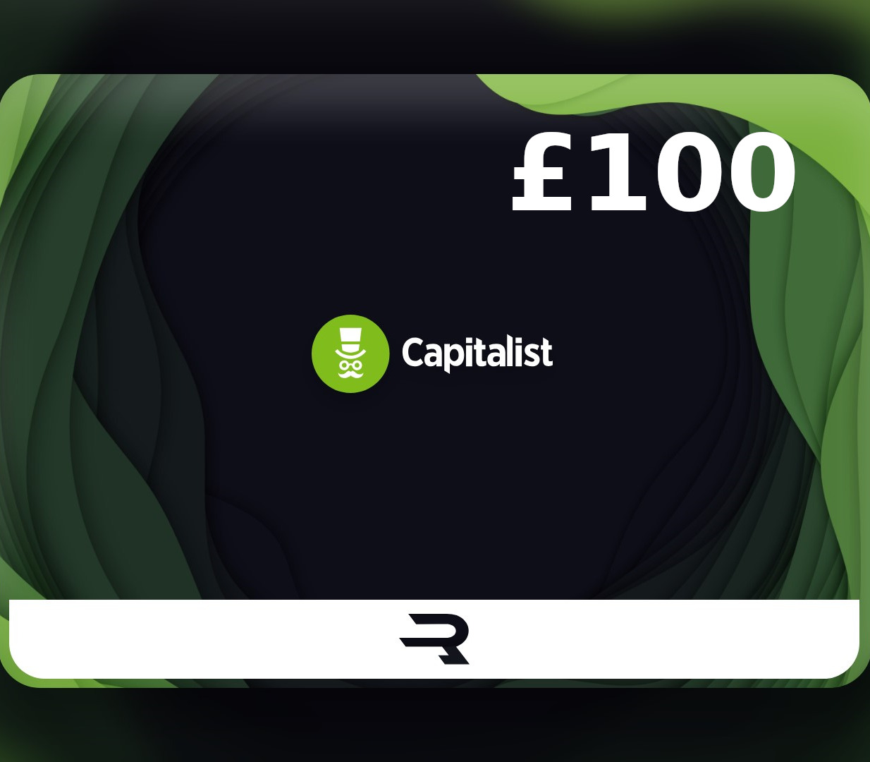 Rewarble Capitalist GBP 100 Gift Card cover art