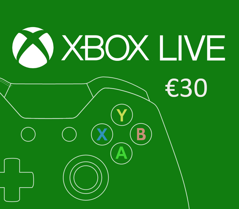 Cover von XBOX Live EUR 30 Prepaid Card FI