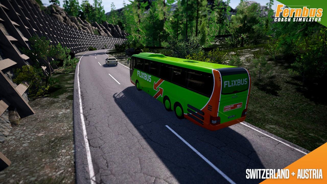 Fernbus Simulator - Austria/Switzerland DLC Steam CD Key screenshot 4
