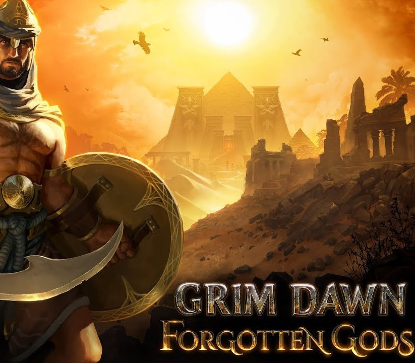 Grim Dawn - Forgotten Gods Expansion DLC Steam Altergift cover art