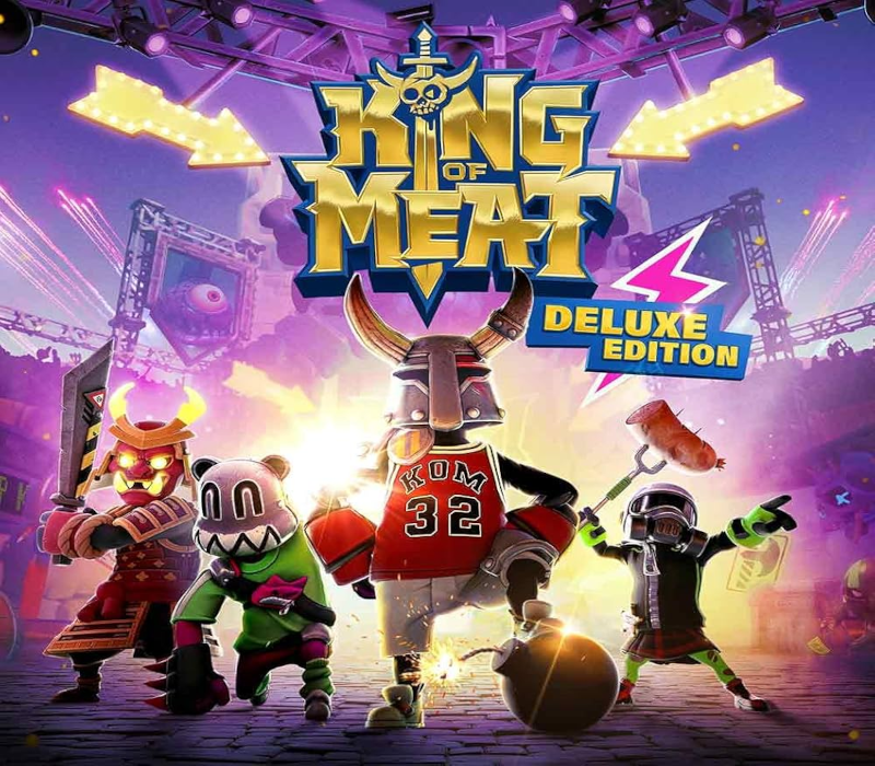 King of Meat Deluxe Edition EU PC Steam CD Key 커버 아트