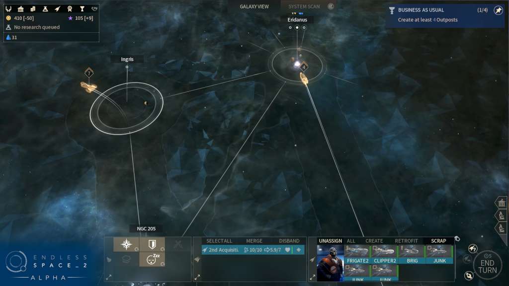 Endless Space 2 Digital Deluxe Edition RoW Steam CD Key – Screenshot 3