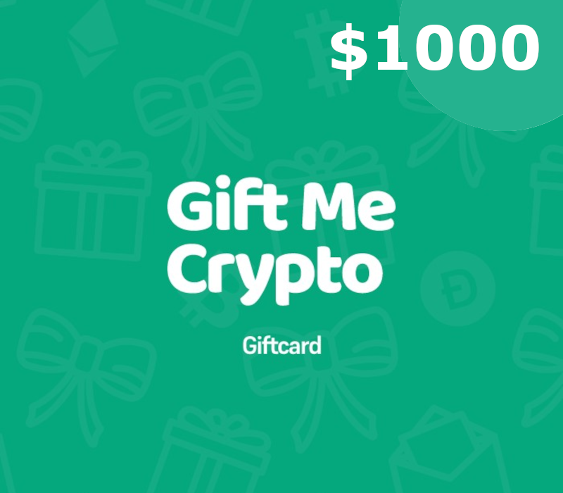 Gift Me Crypto $1000 Gift Card cover art