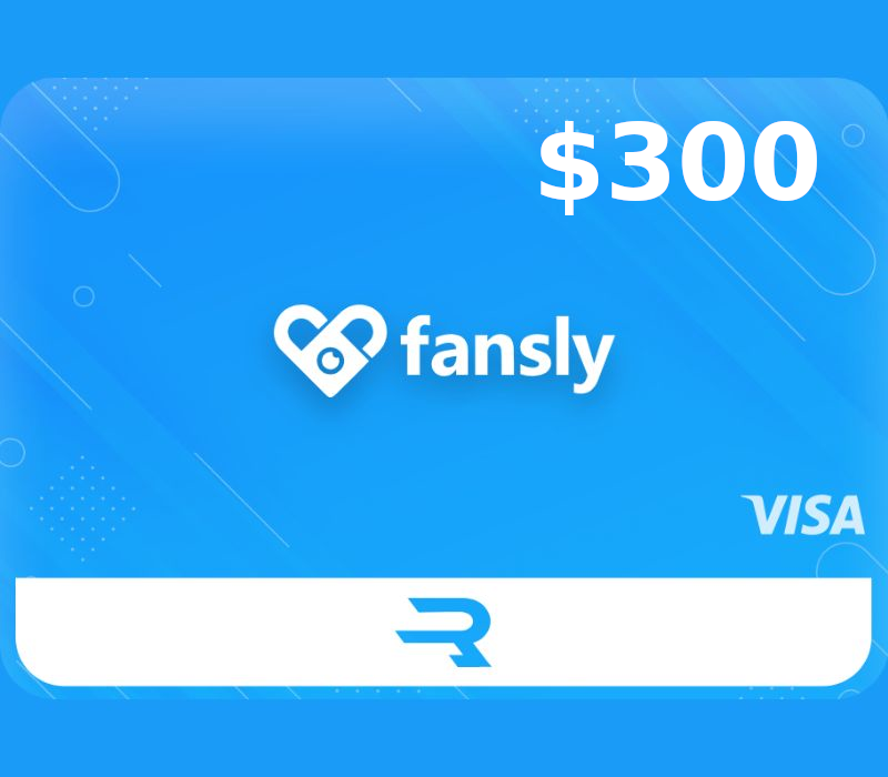 Rewarble Fansly $300 Gift Card cover art