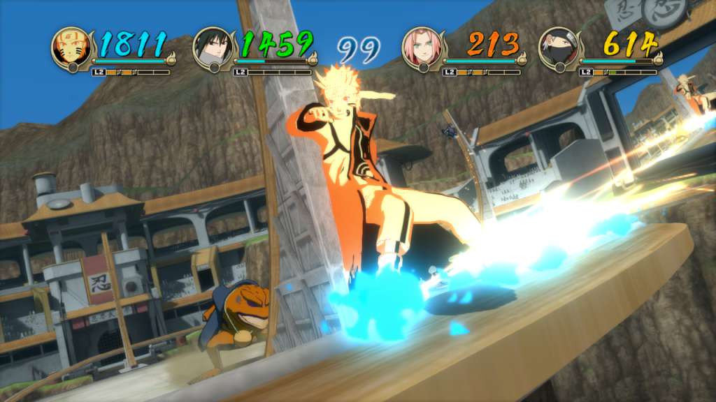 NARUTO SHIPPUDEN: Ultimate Ninja STORM Trilogy US PC Steam CD Key screenshot 2