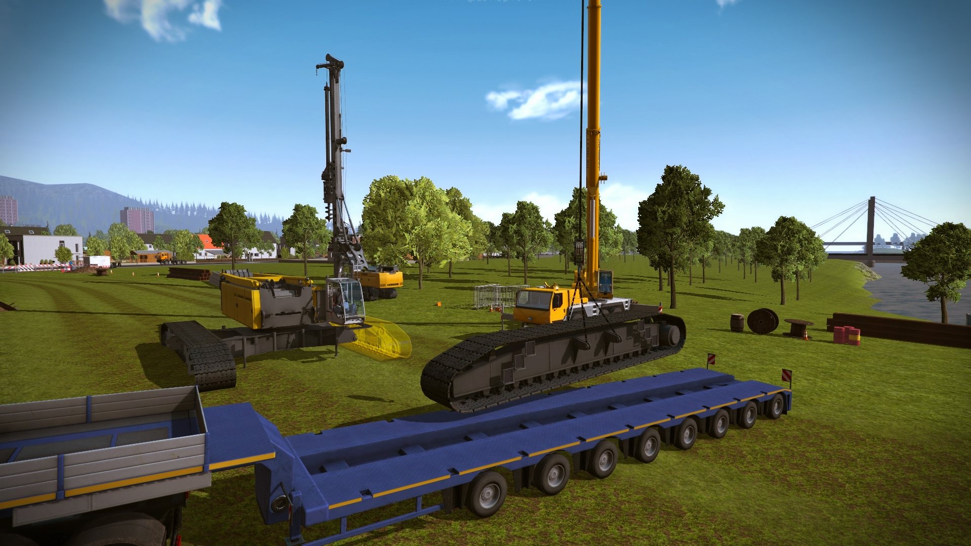 Construction Simulator 2015 - Liebherr LR 1300 DLC PC Steam CD Key screenshot 1