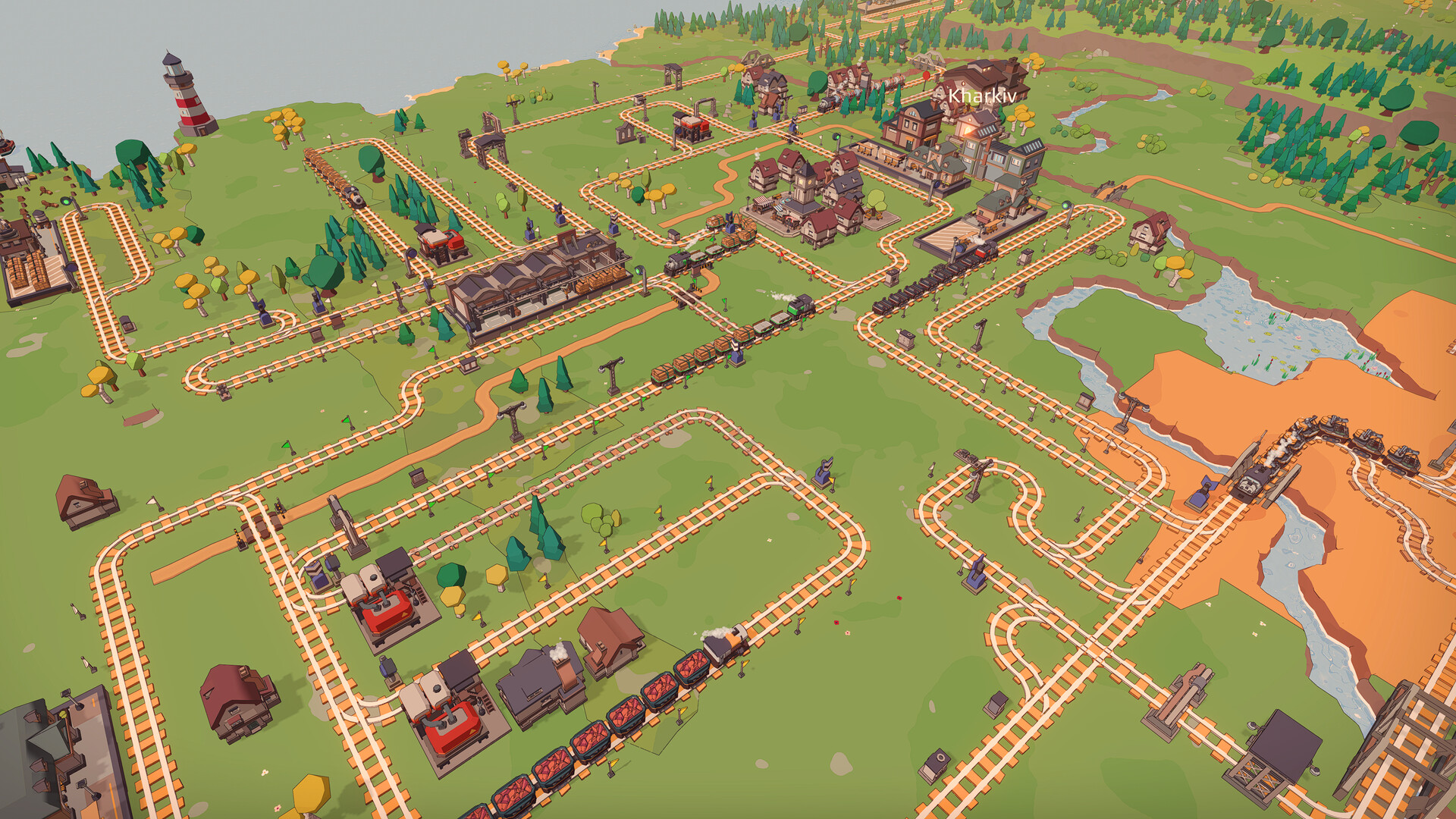 Super Loco World: Cozy Train Automation EU PC Steam CD Key screenshot 4