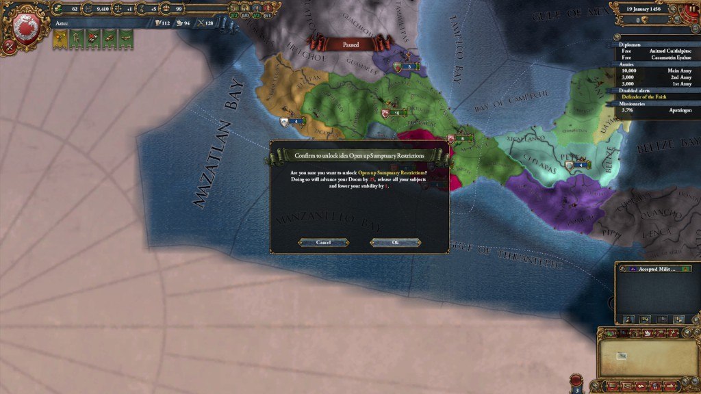 Europa Universalis IV - El Dorado Collection PC Steam CD Key screenshot 1