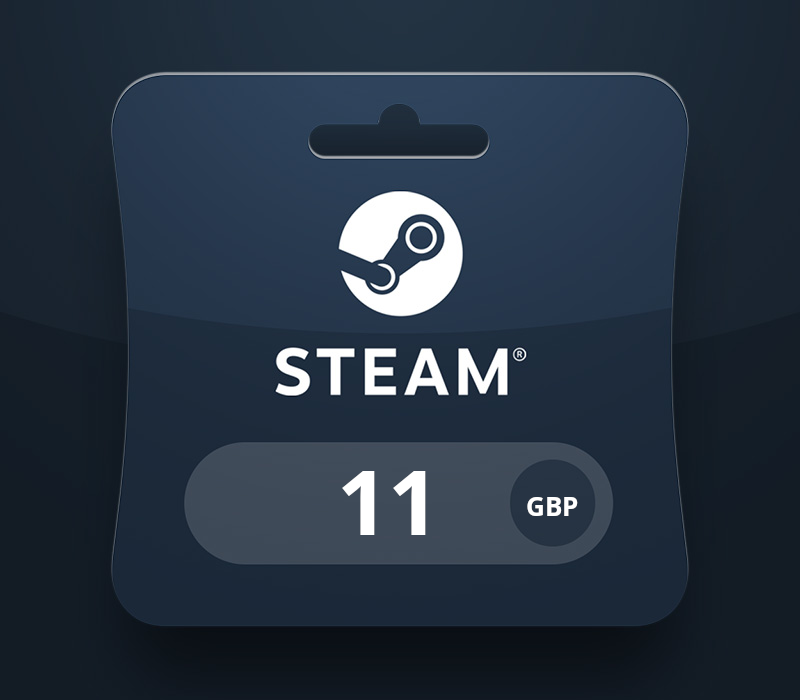 Steam Gift Card £11 UK Activation Code cover art