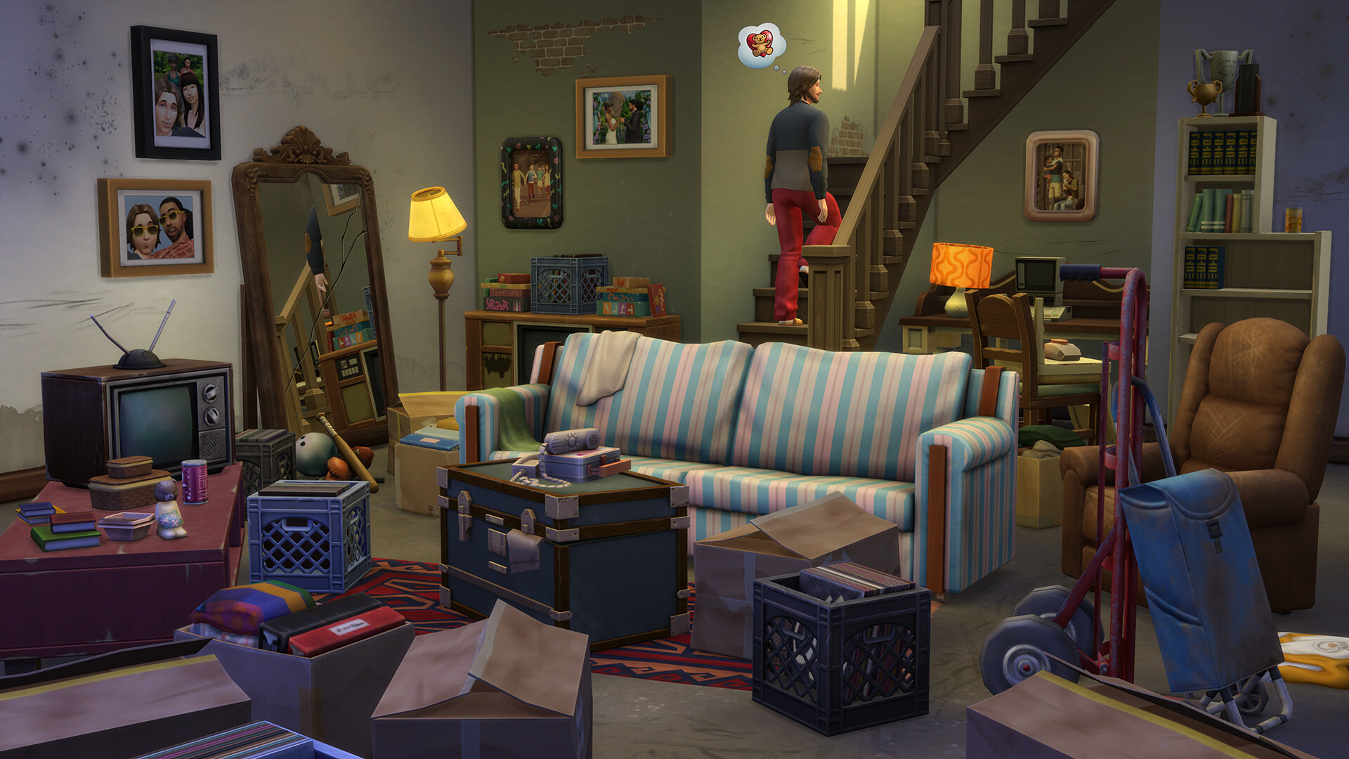The Sims 4 - Basement Treasures Kit DLC EA App CD Key — скриншот 1
