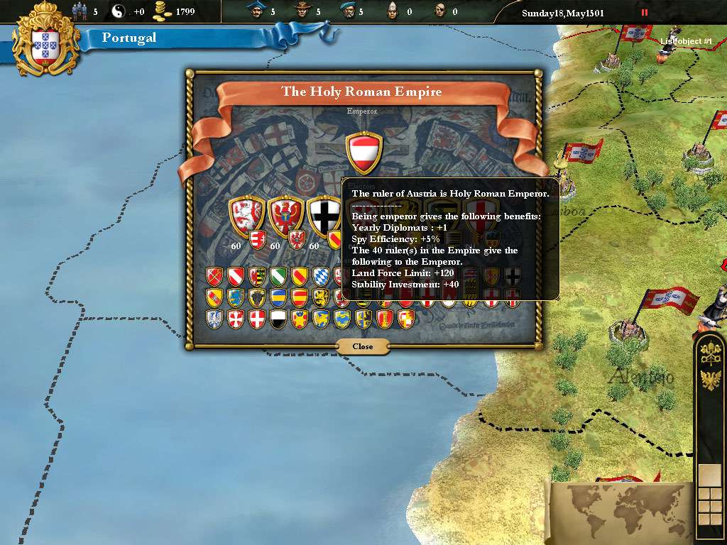 Screenshot 3 di Europa Universalis III Chronicles EU PC Steam CD Key