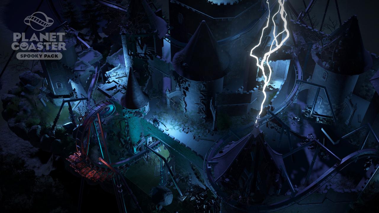 Planet Coaster - Spooky Pack DLC EU PC Steam CD Key ekran görüntüsü 1