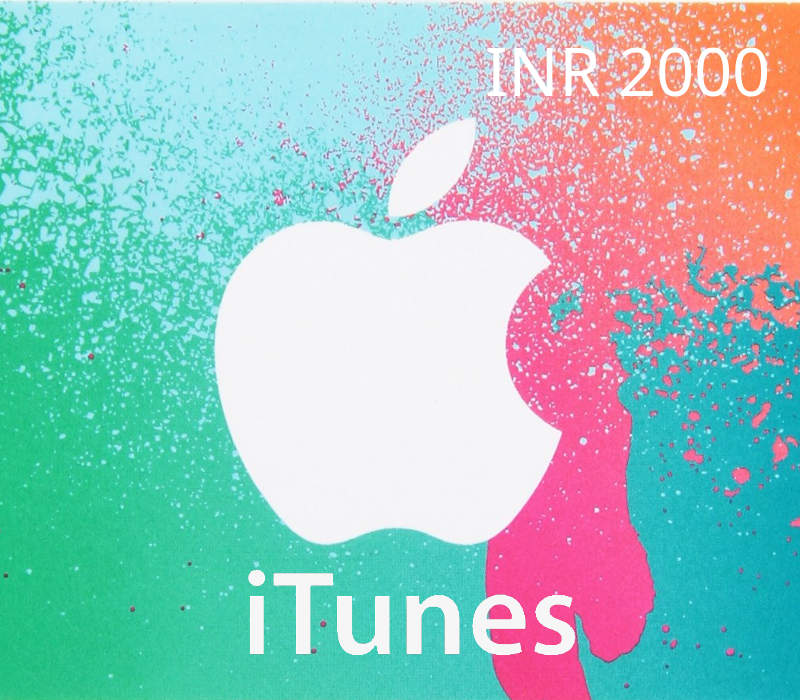 iTunes ₹2000 INR Card cover art