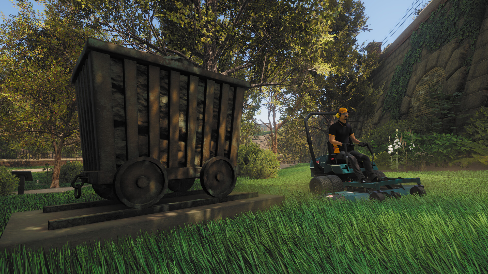 Screenshot 1 di Lawn Mowing Simulator - Heritage Park DLC PC Steam CD Key