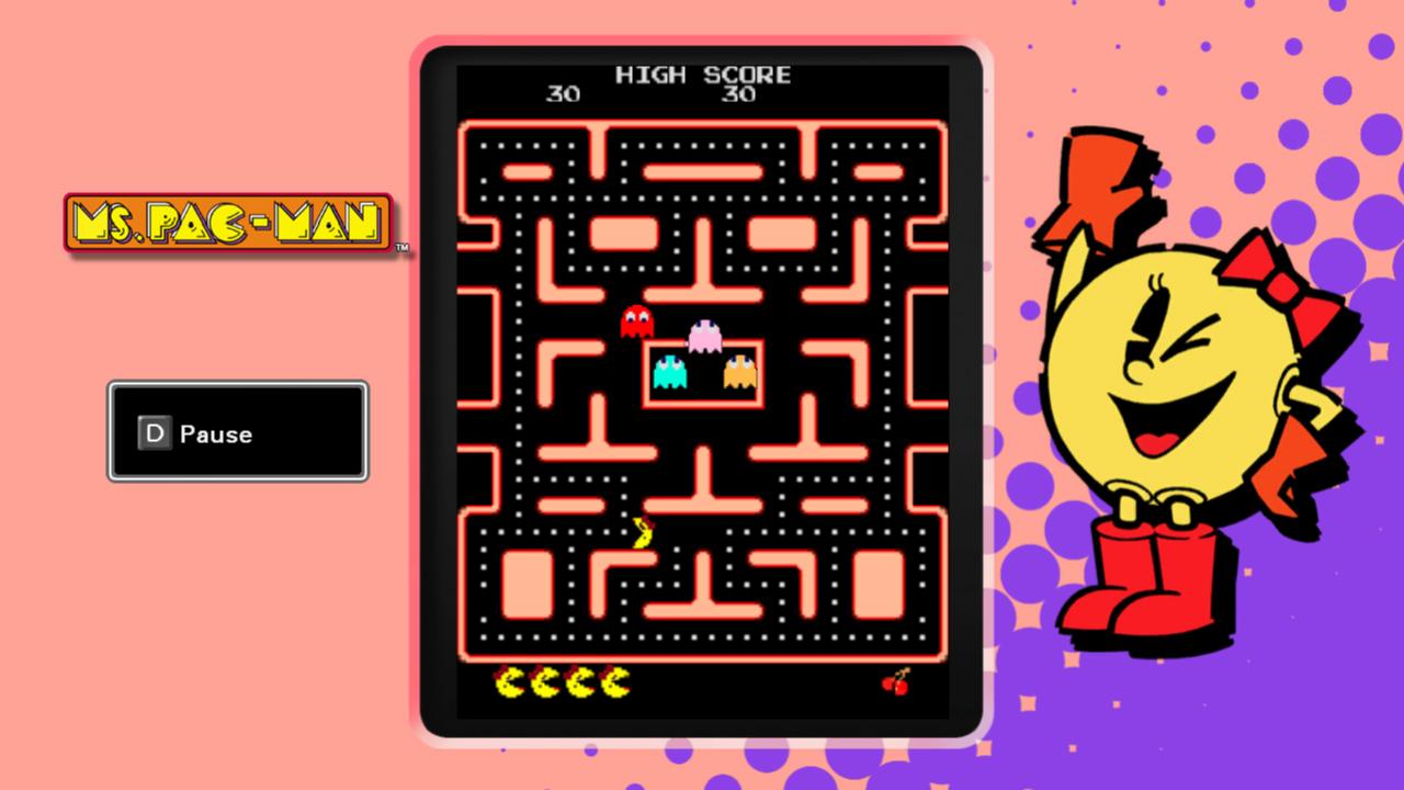 PAC-MAN MUSEUM: Ms. PAC-MAN DLC Steam CD Key screenshot 4