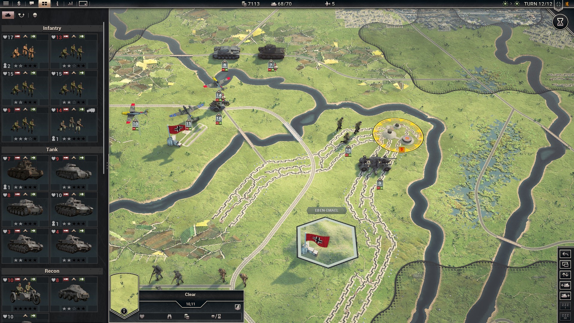Panzer Corps 2: Axis Operations - 1940 DLC EU PC Steam CD Key screenshot 2
