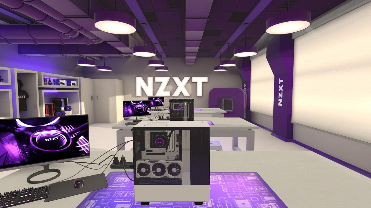 PC Building Simulator - NZXT Workshop DLC Steam CD Key screenshot 2