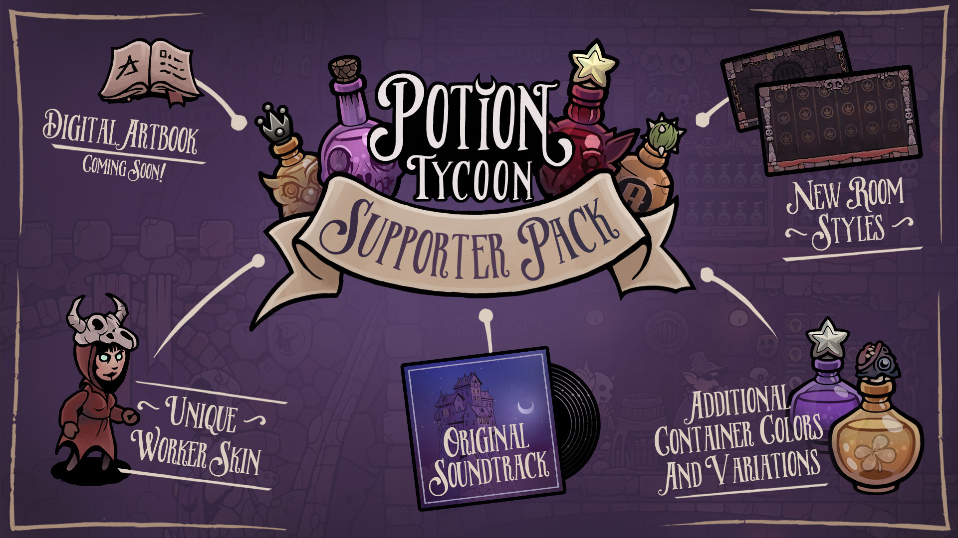 Screenshot 1 di Potion Tycoon - Supporter Pack DLC Steam CD Key