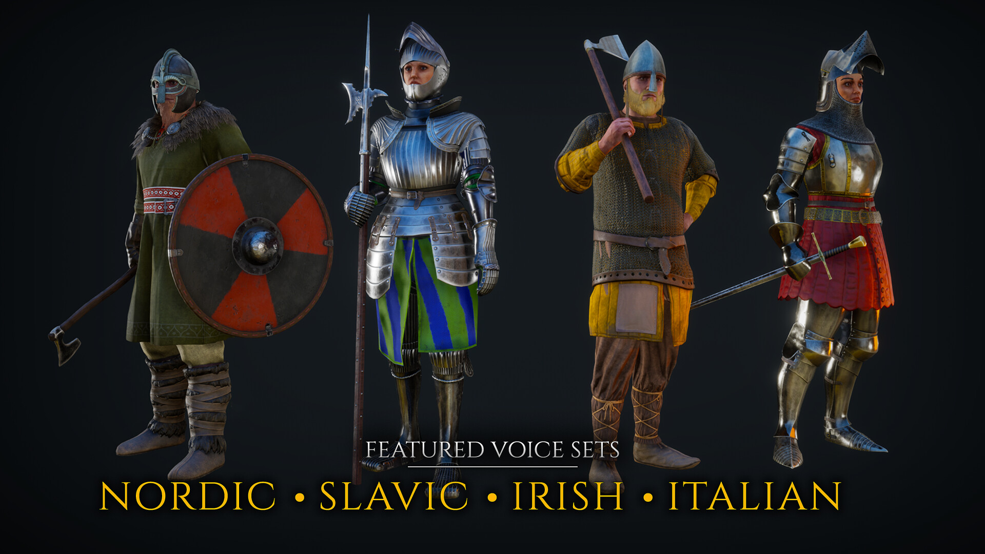 MORDHAU - Continental Voice Pack 2 DLC PC Steam CD Key screenshot 1