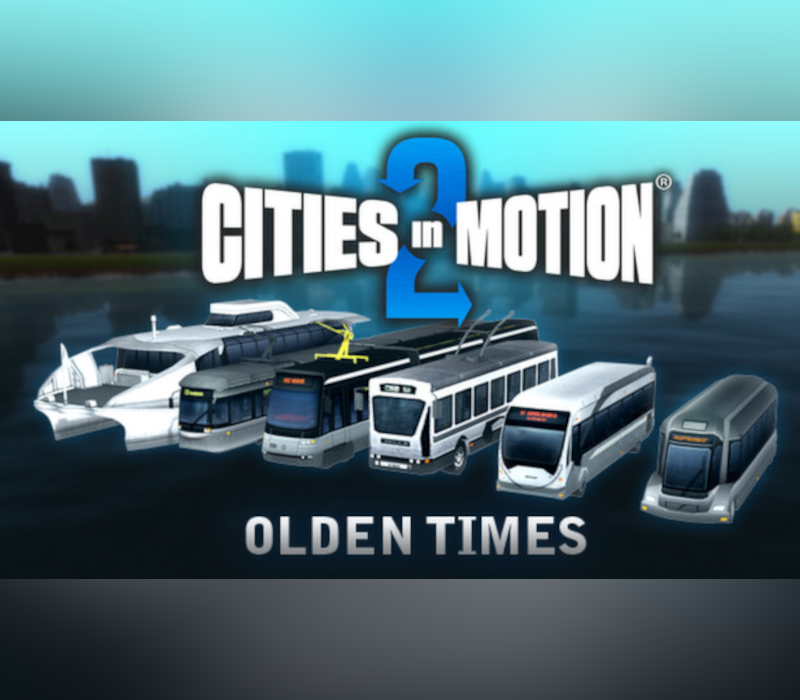 Cities in Motion 2 - Olden Times DLC EU PC Steam CD Key cover art