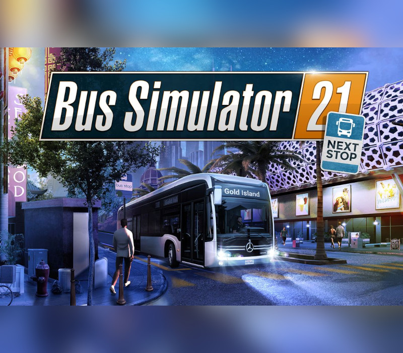 Bus Simulator 21 Next Stop PC Steam Account cover art