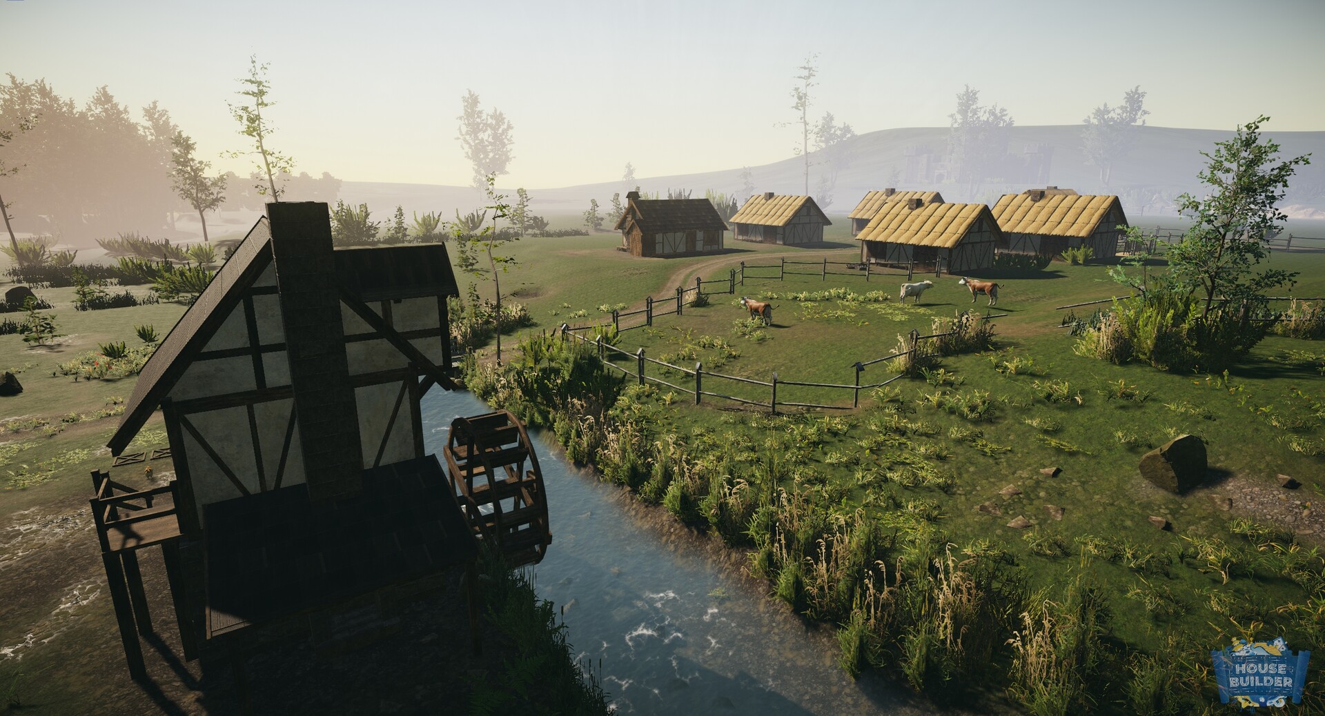 House Builder - Medieval DLC PC Steam CD Key screenshot 2