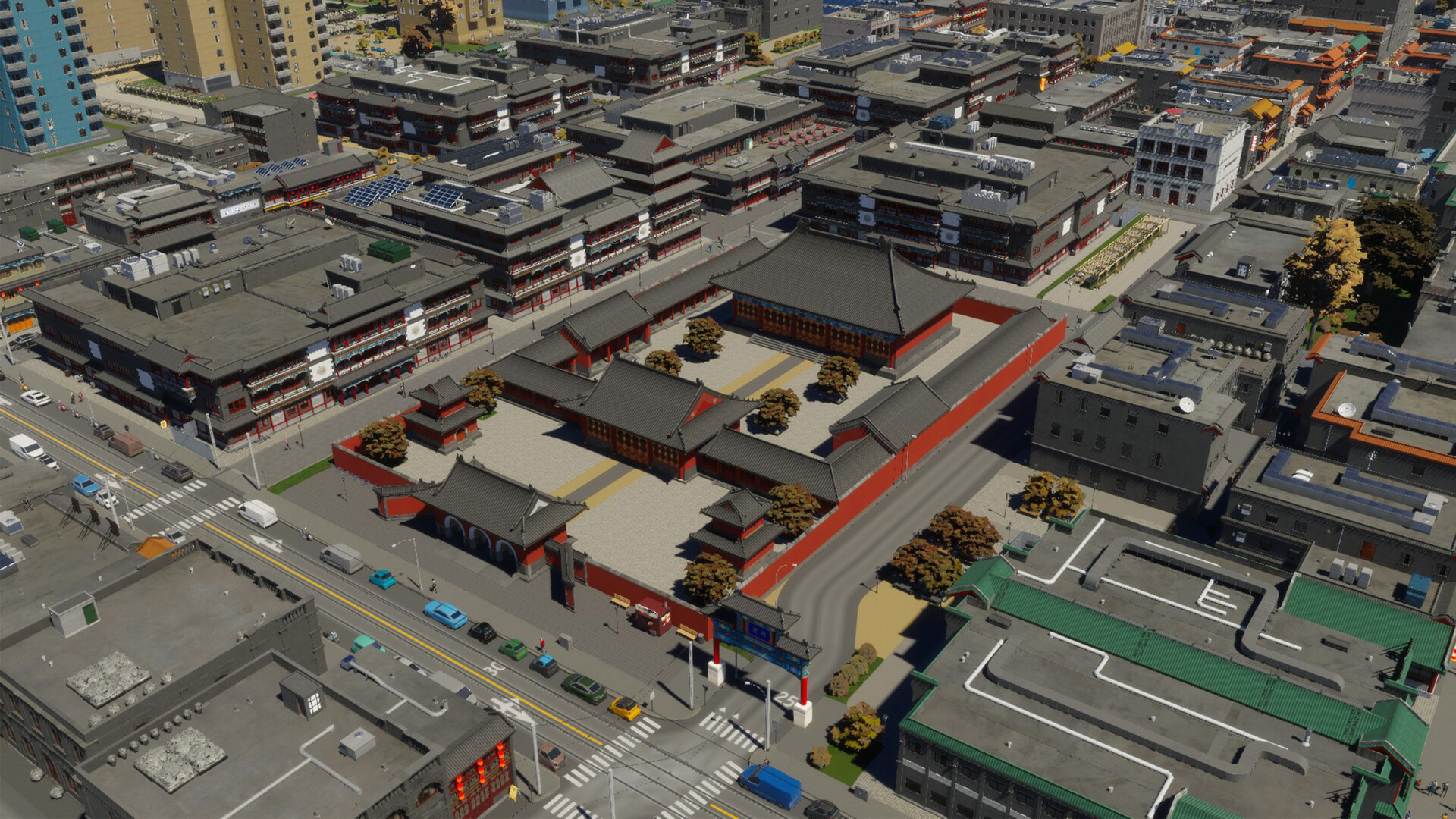 Screenshot 8 di Cities: Skylines II - Creator Pack: Dragon Gate DLC EU PC Steam CD Key