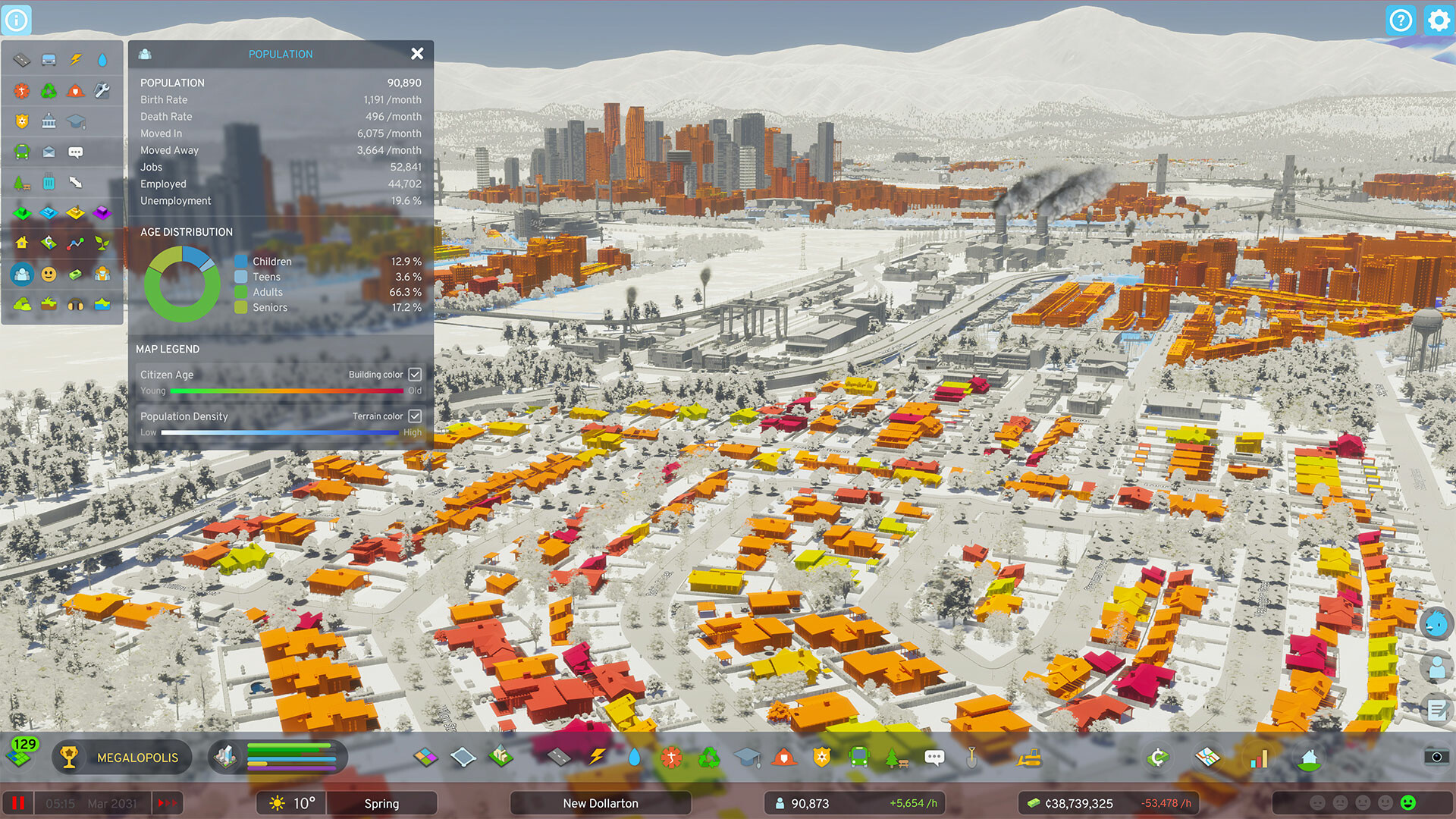 Cities: Skylines II LATAM Steam CD Key screenshot 2