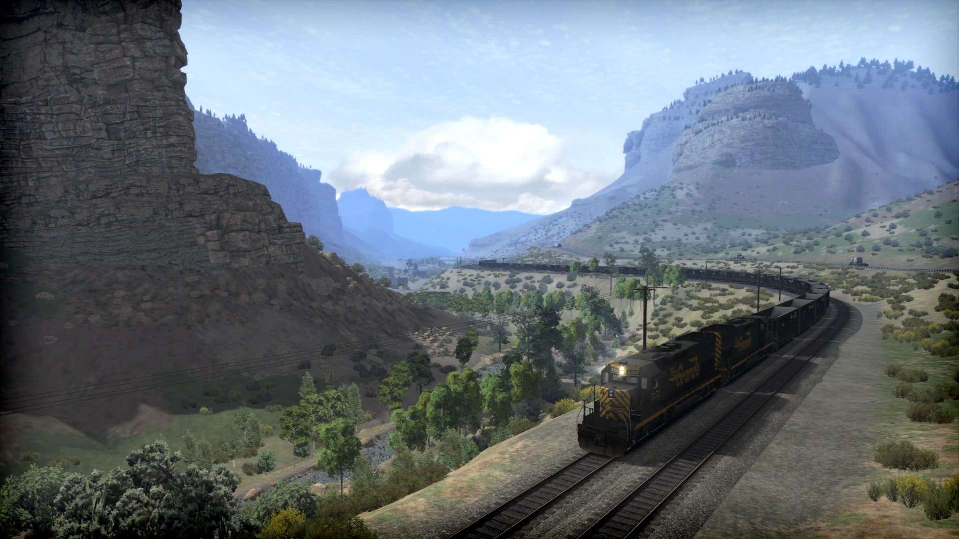 Train Simulator 2019 - Soldier Summit Route Add-On DLC EU Steam CD Key screenshot 7