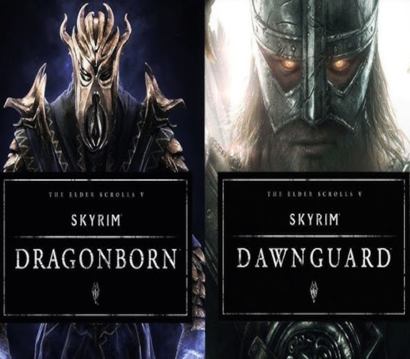 The Elder Scrolls V: Skyrim - Dawnguard + Dragonborn Bundle DLC PC Steam CD Key cover art