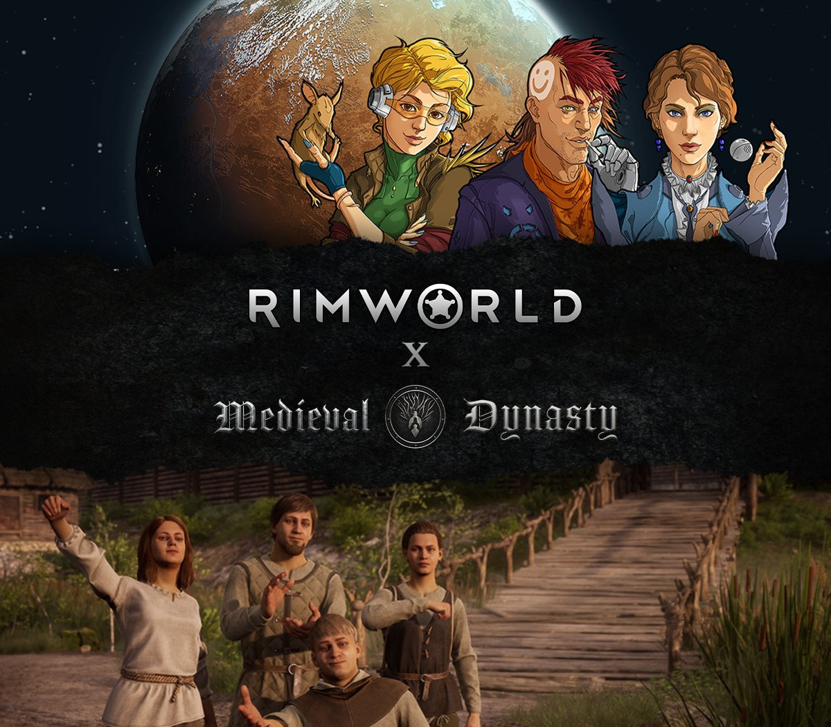 RimWorld & Medieval Dynasty Bundle Steam CD Key cover art