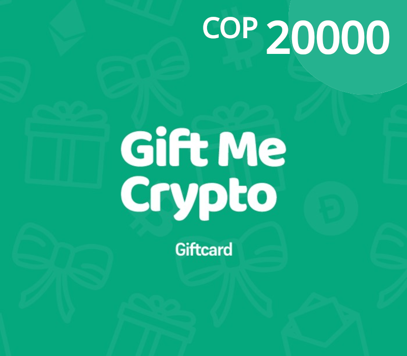 Gift Me Crypto COP 20000 Gift Card cover art