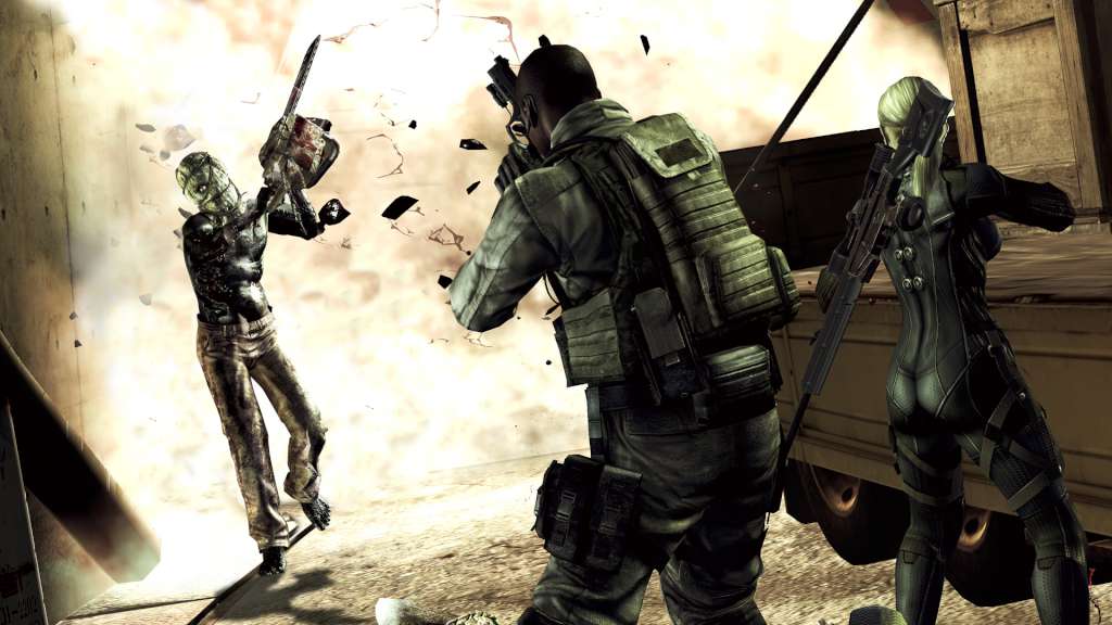 Resident Evil 5 Gold Edition EU PC Steam CD Key screenshot 1