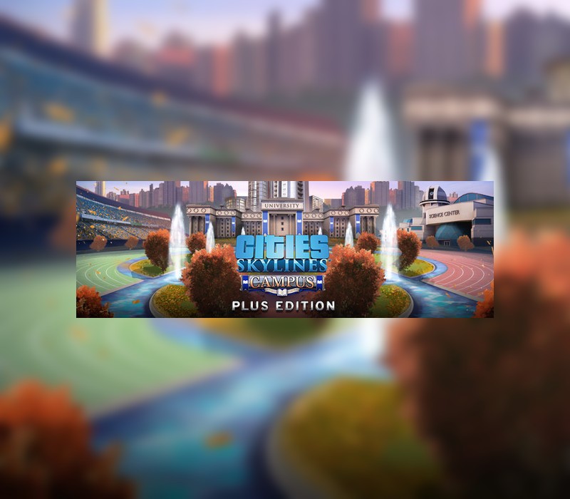 Cities: Skylines - Campus Plus Edition DLC Bundle Steam CD Key cover art