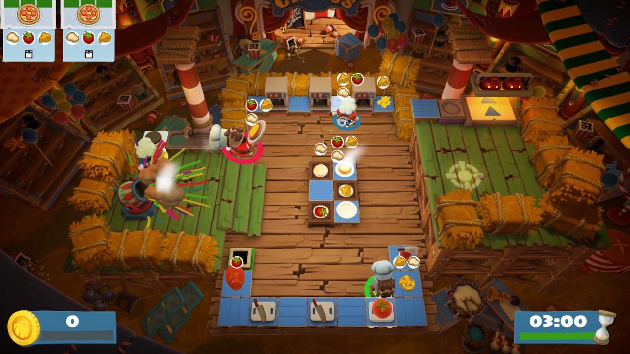 Overcooked! 2 - Carnival of Chaos DLC PC Steam CD Key screenshot 1