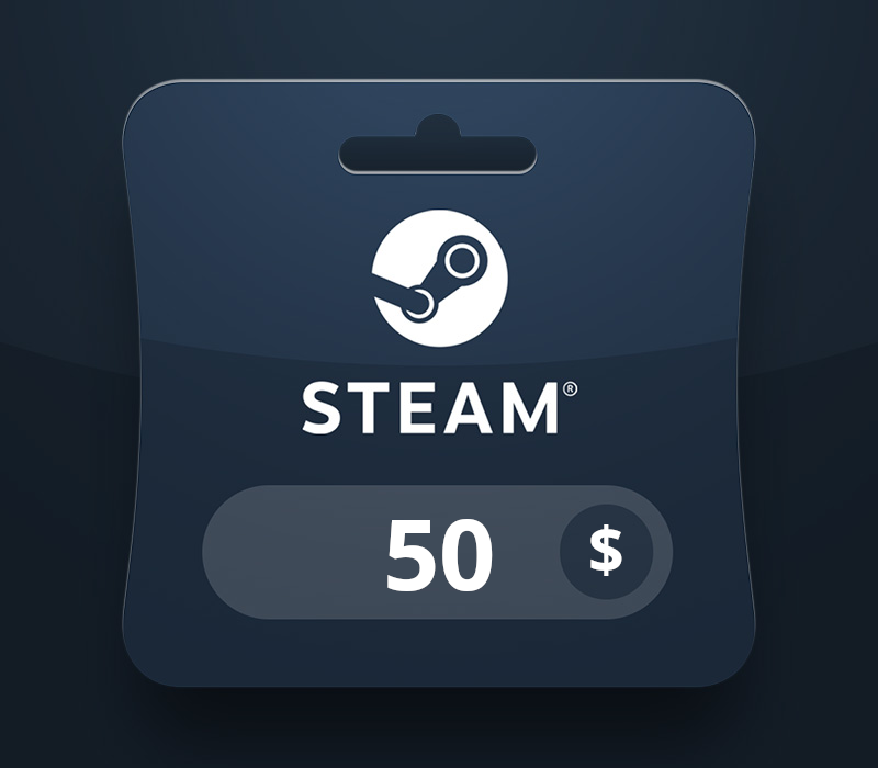 Copertina di Steam Wallet USD 50 Gift Card MV