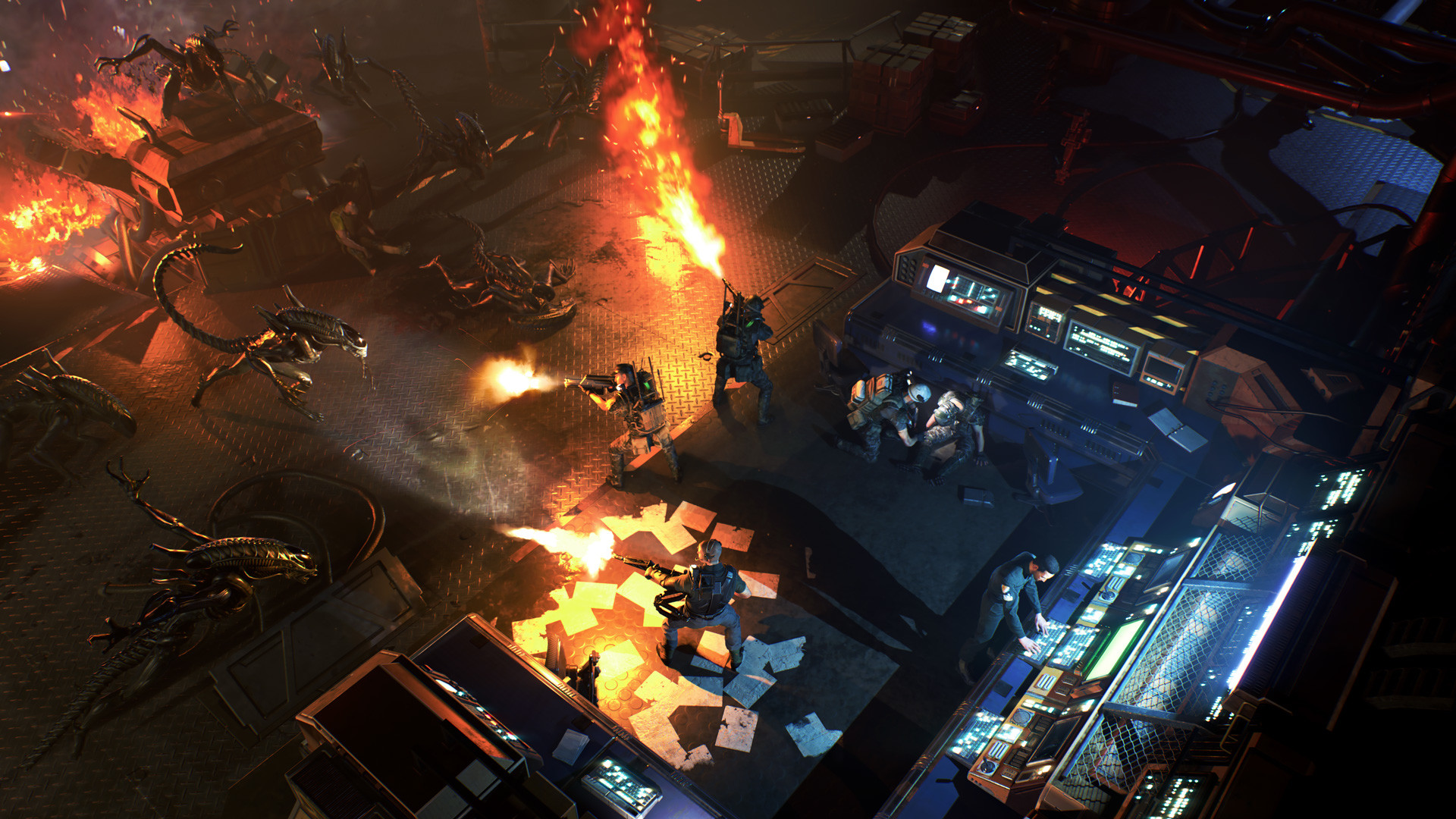 Aliens: Dark Descent EU PC Steam CD Key screenshot 2