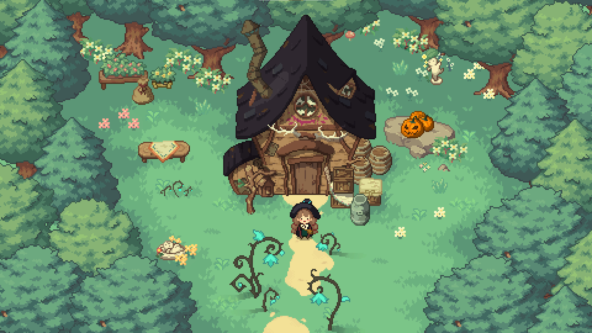Little Witch in the Woods PC Steam CD Key – Screenshot 1