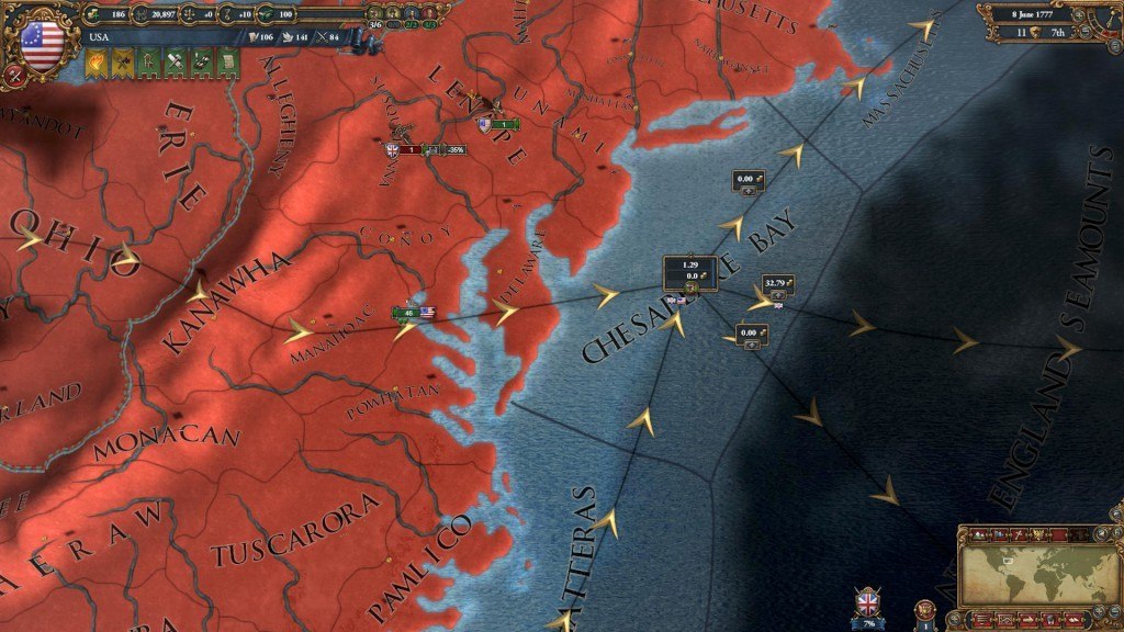 Europa Universalis IV - American Dream DLC PC Steam CD Key screenshot 2