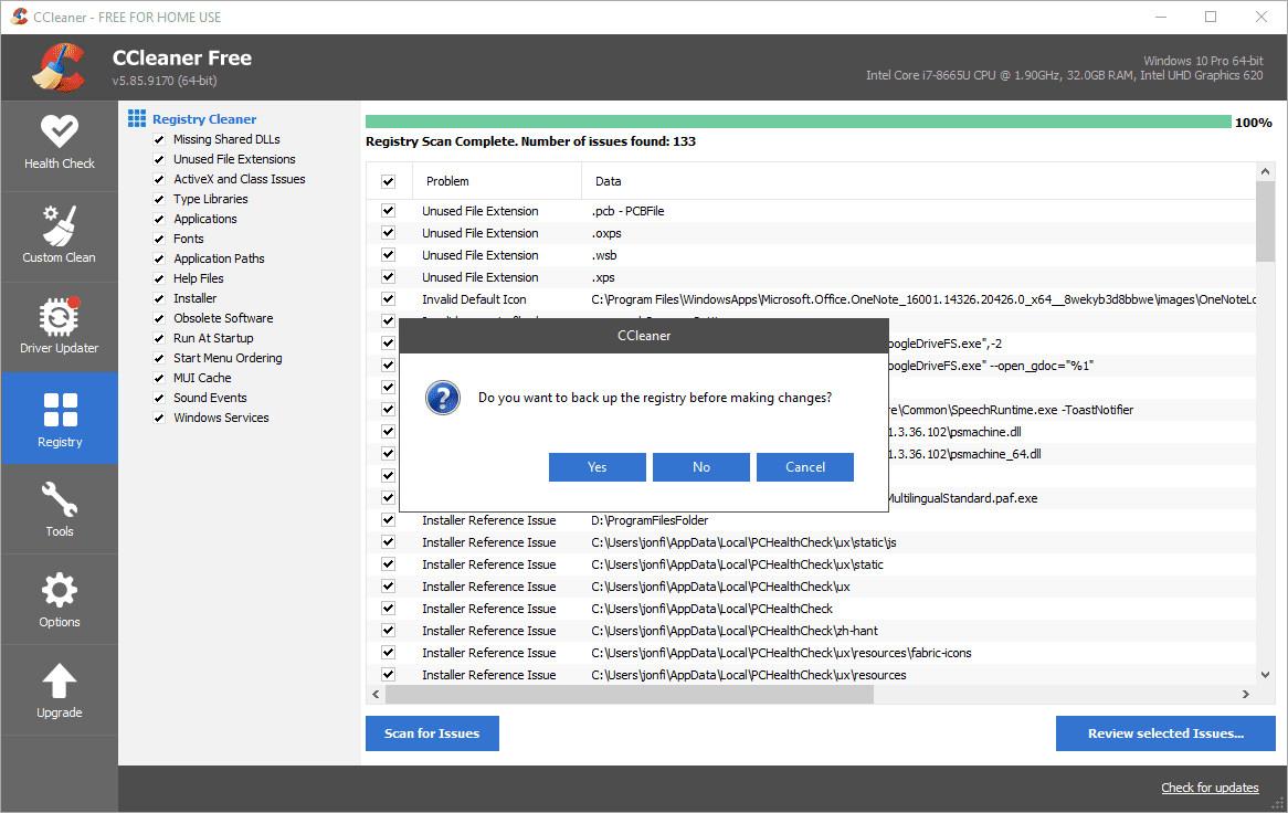 CCleaner Premium Bundle 2024 Key (1 Year / 5 Devices) screenshot 2