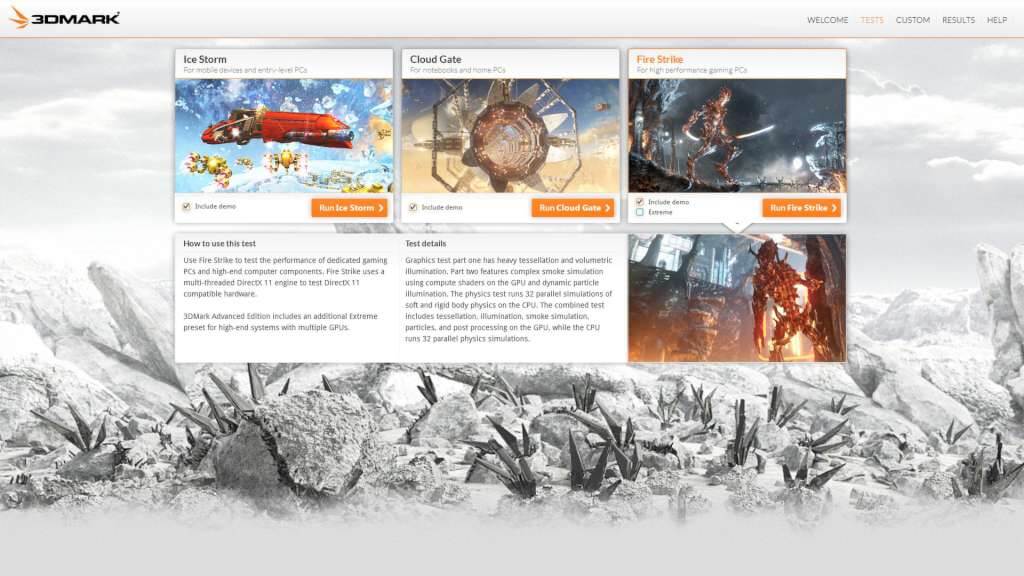 3DMark + 17 DLCs Steam CD Key — zrzut ekranu 5