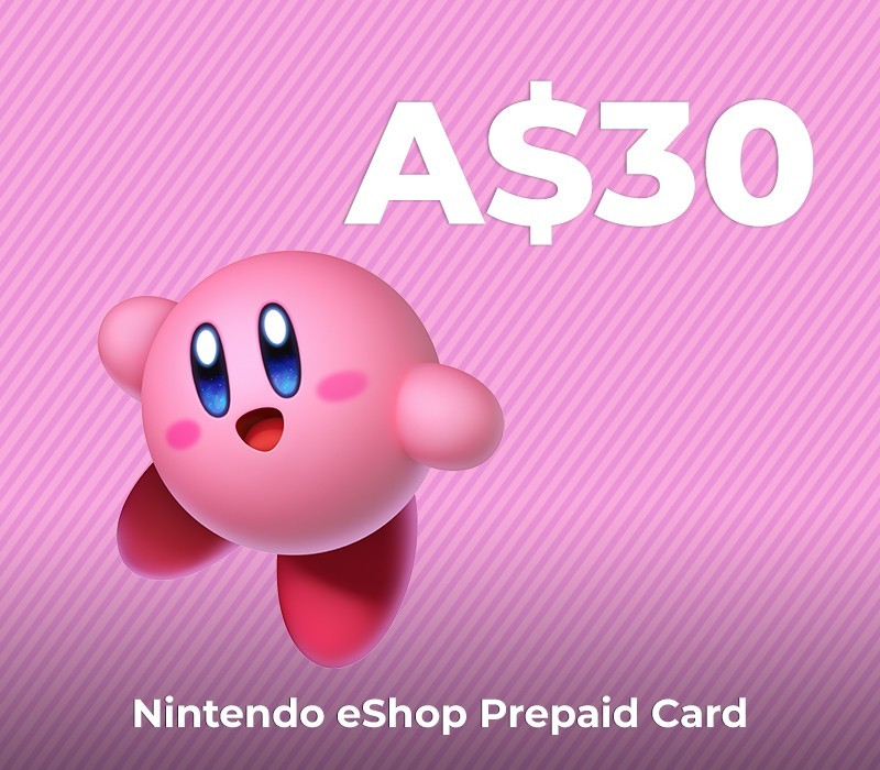 Nintendo eShop Prepaid Card A$30 AU Key cover art