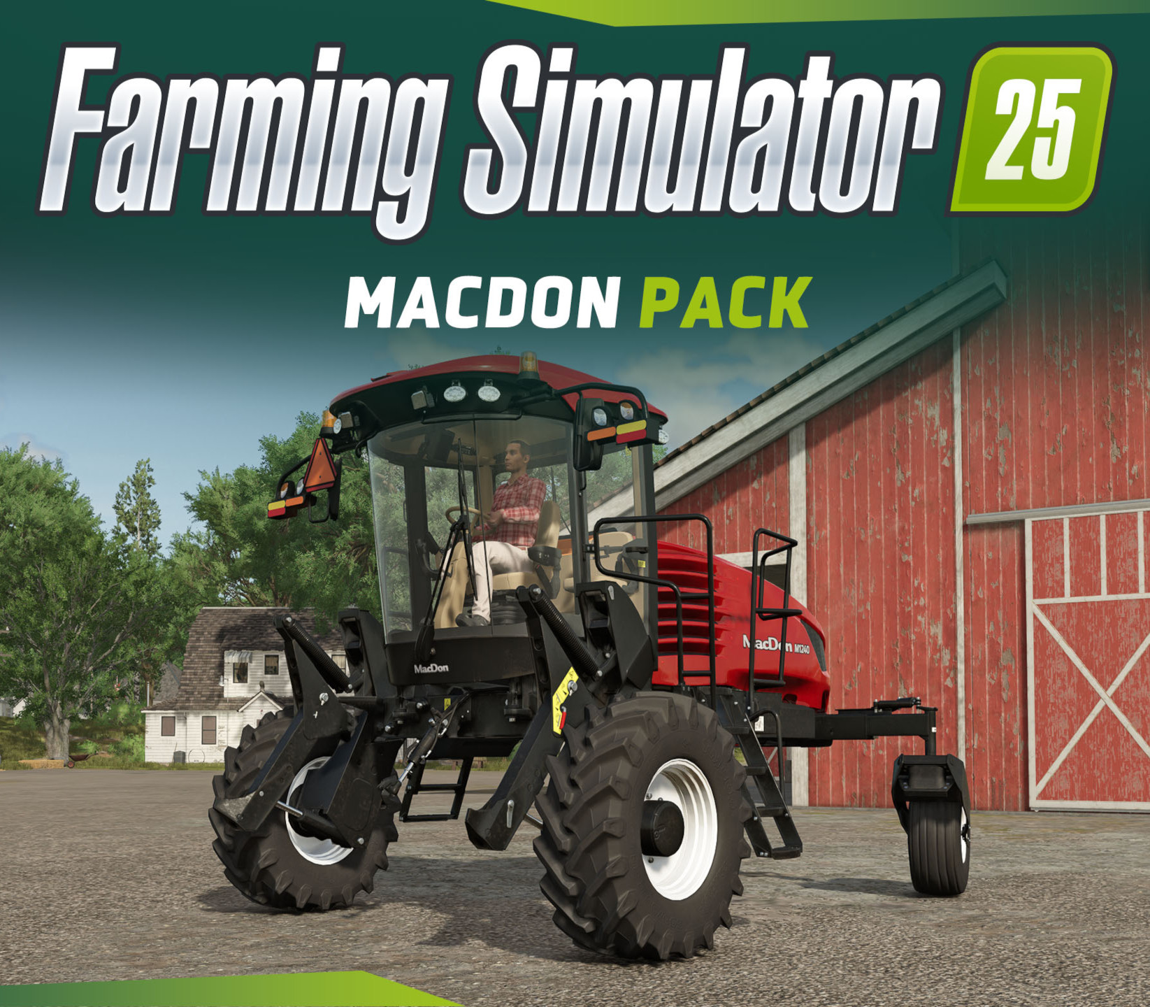 Carátula de Farming Simulator 25 - MacDon Pack DLC PC Steam CD Key