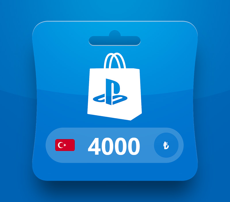 PlayStation Network TRY 4000 Card TR cover art