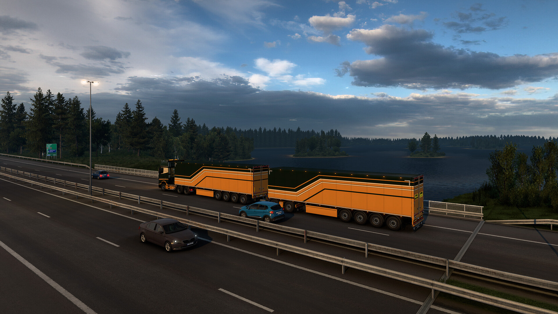 Euro Truck Simulator 2 Baltic Bundle PC Steam CD Key screenshot 2