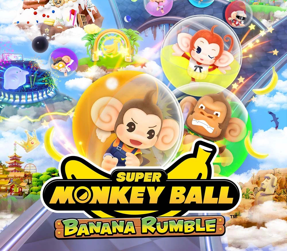 Super Monkey Ball Banana Rumble Nintendo Switch Online Account Activation cover art