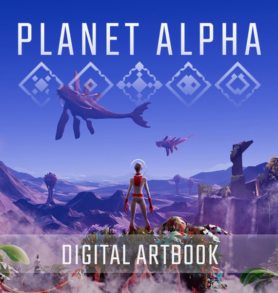 PLANET ALPHA - Digital Artbook DLC PC Steam CD Key screenshot 1